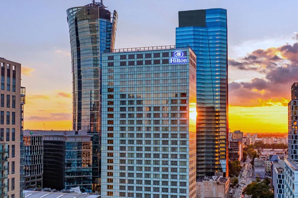 Hilton Warsaw City Hotel – Warszawa, widok z zewnątrz